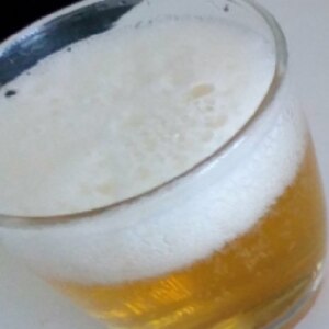 もちろん５分！邪道のビールカクテル♪（甘くして）